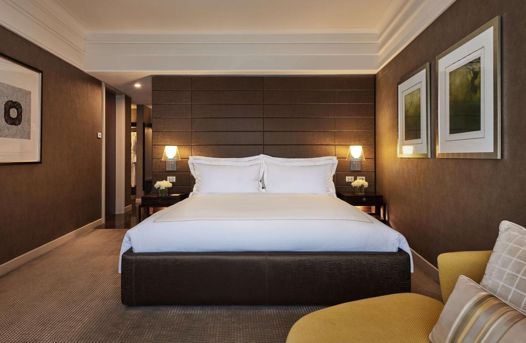 Hotel Grand Hyatt Ville de Melbourne Extérieur photo A bedroom at the InterContinental London Park Lane